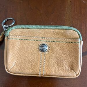 Fossil leather coin purse